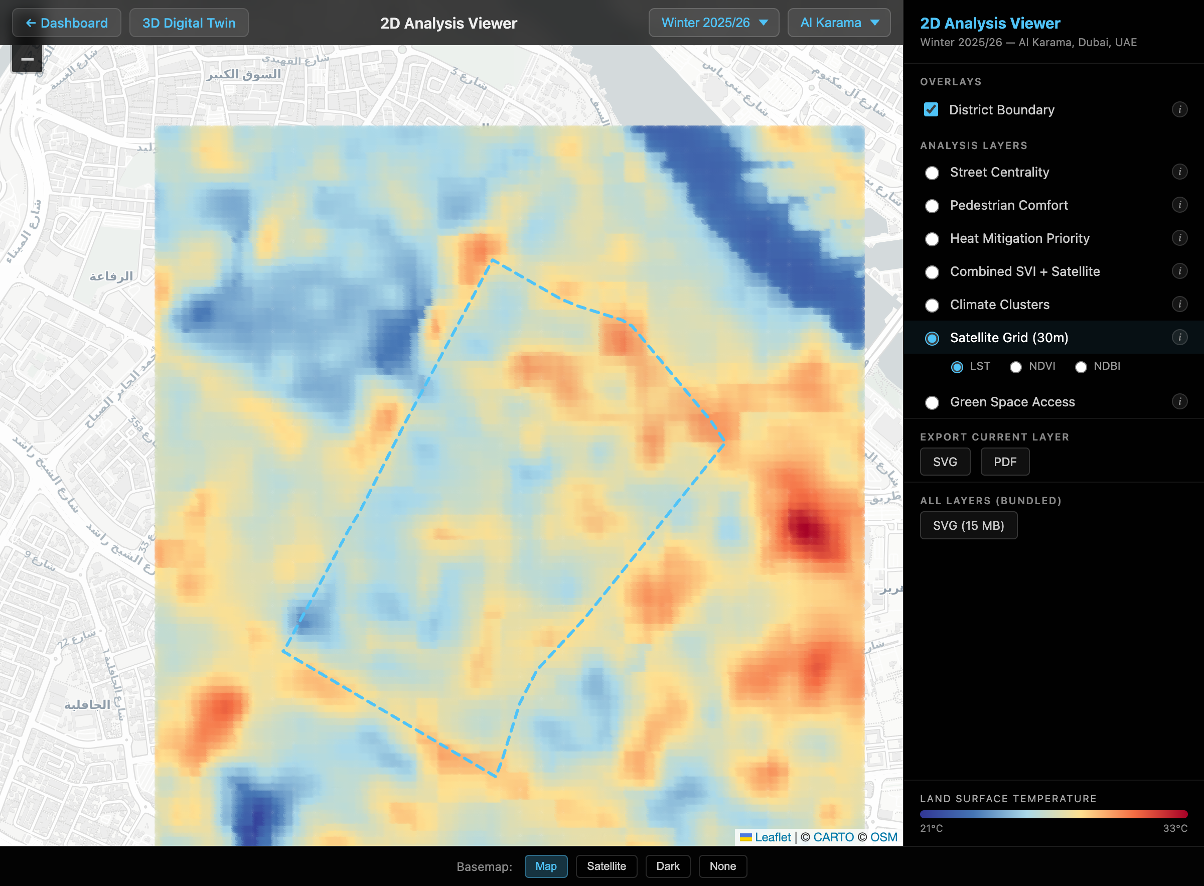 LST heatmap — Winter 2025/26